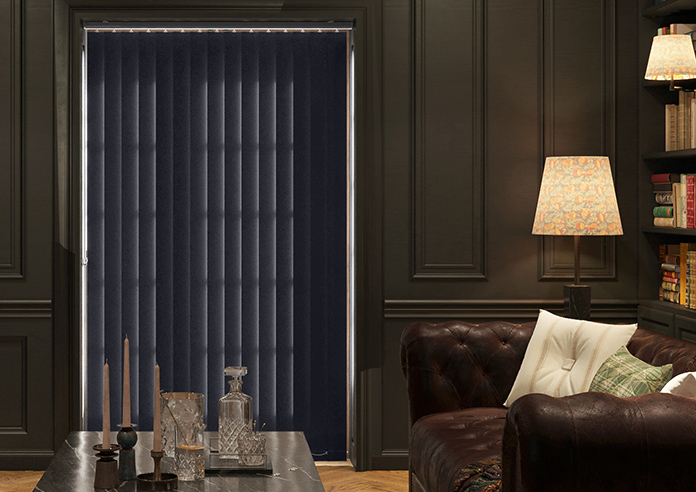 Palermo (Blackout), Black - Vertical Blind - Image 6